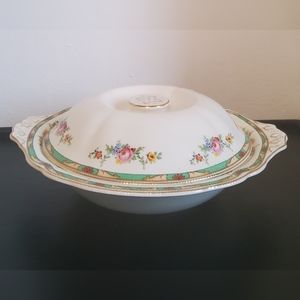Vintage Johnson Bros Pareek Vegetable Bowl with Lid